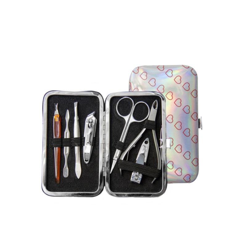 Elite Grooming: 7-Piece Precision Manicure Set for Professionals