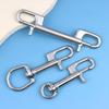 Dual Head Marine Diving D Ring Snap Hooks With Swivel Bolt Snap Hook Clip 316 Stainless Steel Oval Swivel Spring Snap Hook