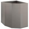 Corner Planter Rusty 45 X 45 X 50 Cm Weathering Steel