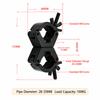 Quick Release DJ Light Clamps Lamp Hanger Hooks  For LED PAR Moving Head Beam Spot Clamps