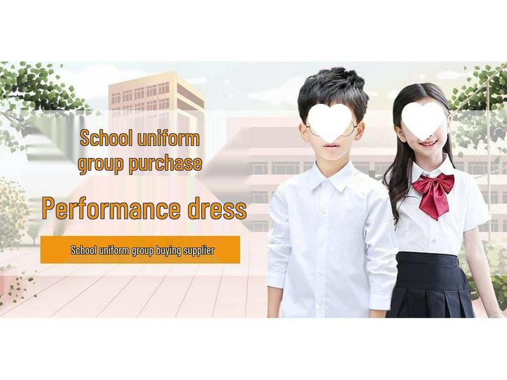 Girls' White Cotton Lace Blouse - Long-Sleeve Crew Neck Shirt for School Uniform Elementary Performance