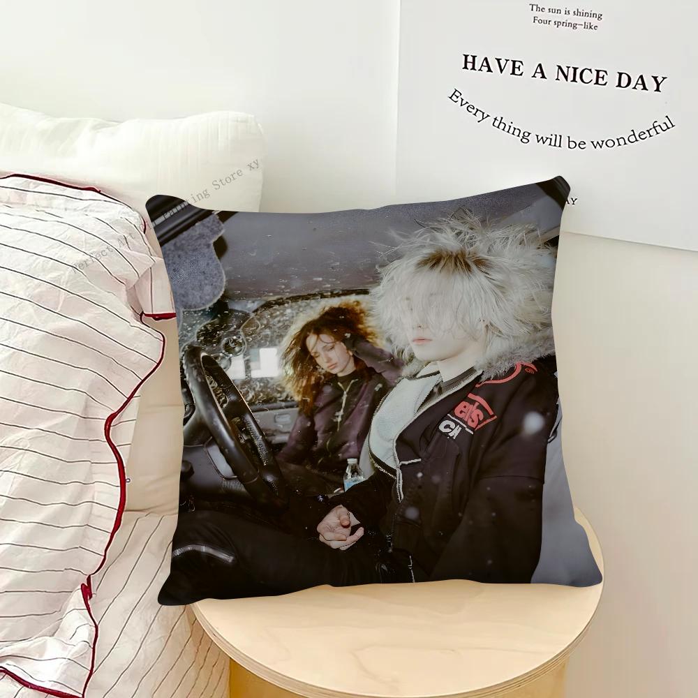 American N-Nettspend Rapper Pillow Case Square Pillow Bedroom Sofa Leisure Comfort Cushion Car Living Room Home Decoration