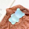 Mobile Phone Airbag Bracket Simple Three-Dimensional Bear Gradual Change Laser Matte Desktop Air Cushion Support Ring