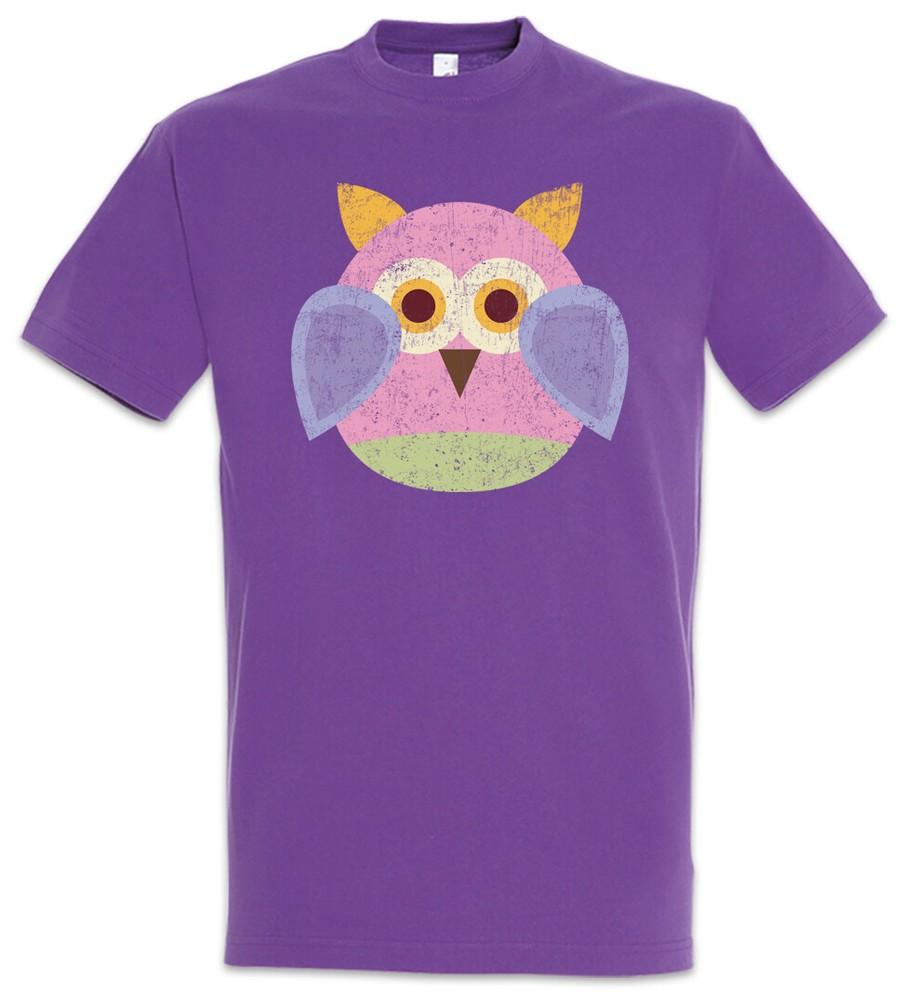 Owl I T-Shirt Birds Toon Comic Cartoon Feeders Feeding Station Owls Baby Babies