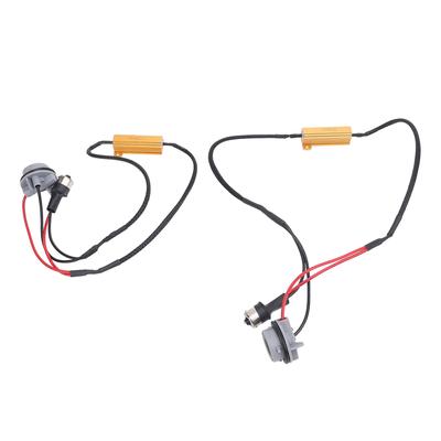 50W 6Ohm LED Resistor Decoder Anti Flicker Vehicle Bulbs Resistor Harness Adapter for Turn Signal Light Daytime Running