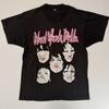 1980er Jahre New York Dolls Vintage Band Retro Stil Schwarz Unisex Shirt WA2054 Unisex T-Shirt