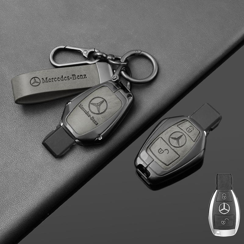 Car Key Case Cover Protector for Mercedes Benz CLK ML SLK B C E S Class Auto Keychain Accessories Car Styling for Mercedes Benz ACDFJ1