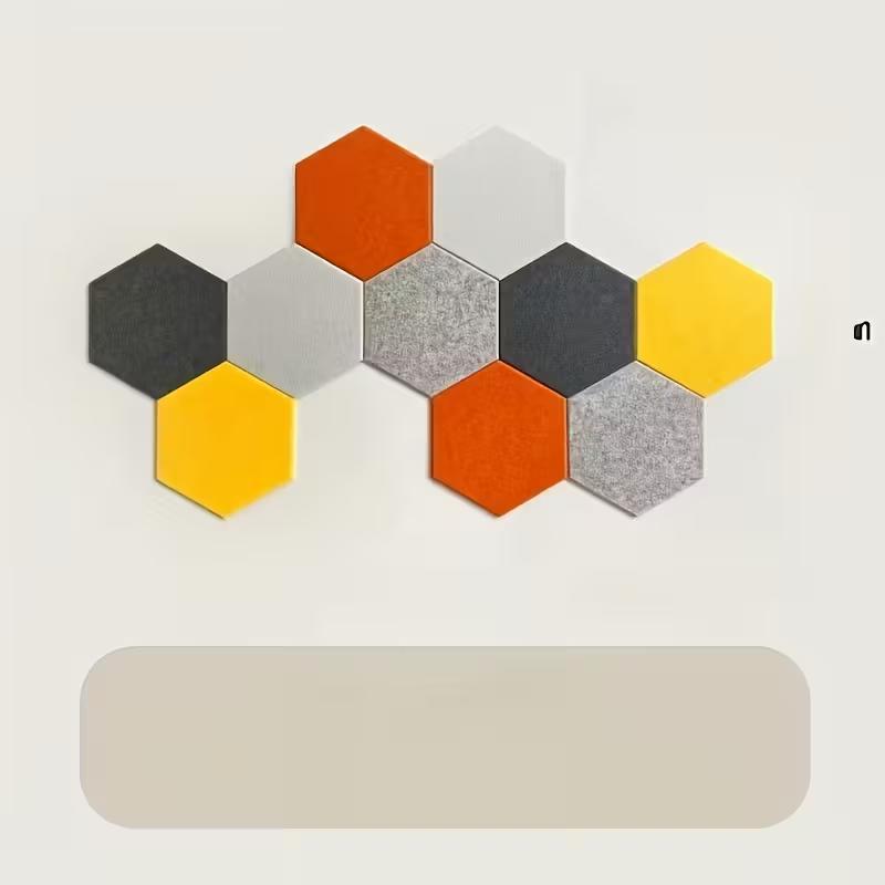 1/5pcs Thickened Felt Board Wall Decoration Irregular Shapes Aesthetics Stickers Household Photo Display Wallpaper Background