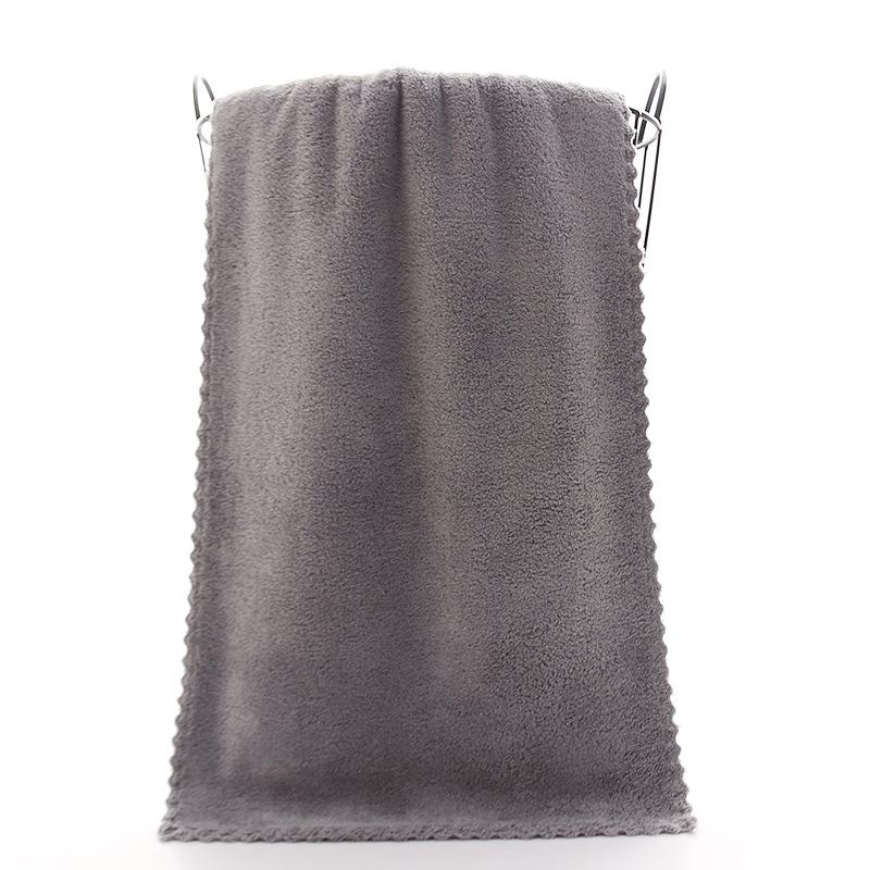 Chłonny ręcznik do twarzy i włosów z obszyciem krawędziowym