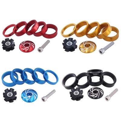 Spacer Headset Riser Stem Ring Gasket Set Bicycle Front Fork Bike Headset Washer Headset Spacer