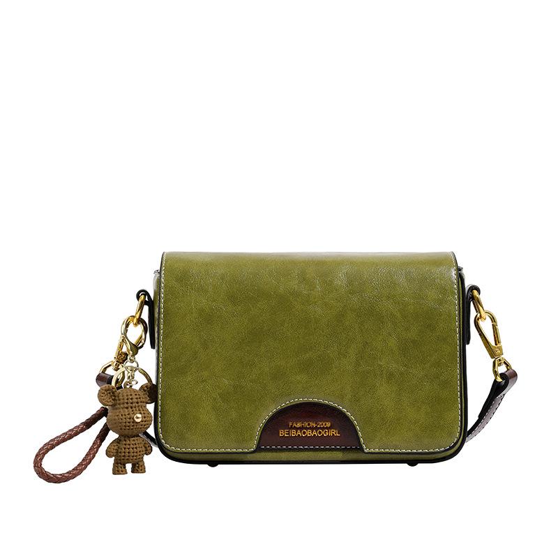 Color Block Urban Minimalist Women's Crossbody Shoulder Bag