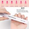 5Pcs/10Pcs Straight Professional Nail File 100/180 Nail Manicure Buffer Sets For Manicure Double Sided Sandpaper Polishing Tools