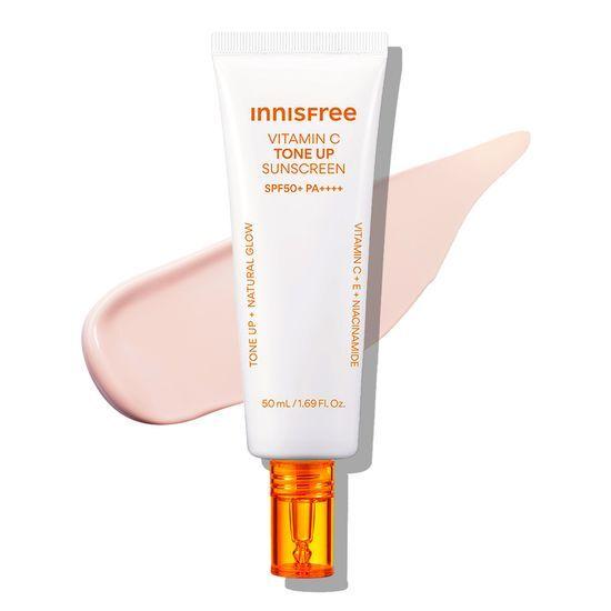 Innisfree Vitamin C Peach Tone-Up Sunscreen 50ml