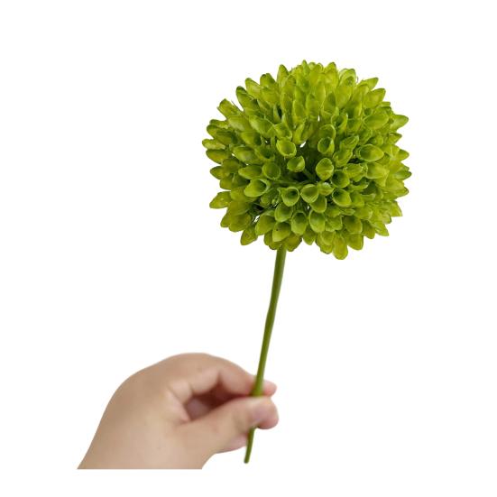 Artificial Dianthus Stem Realistic Fake Green/Orange/Yellow Tricks Plant for Vase Home Office Wedding Decoration Flower Arrangment