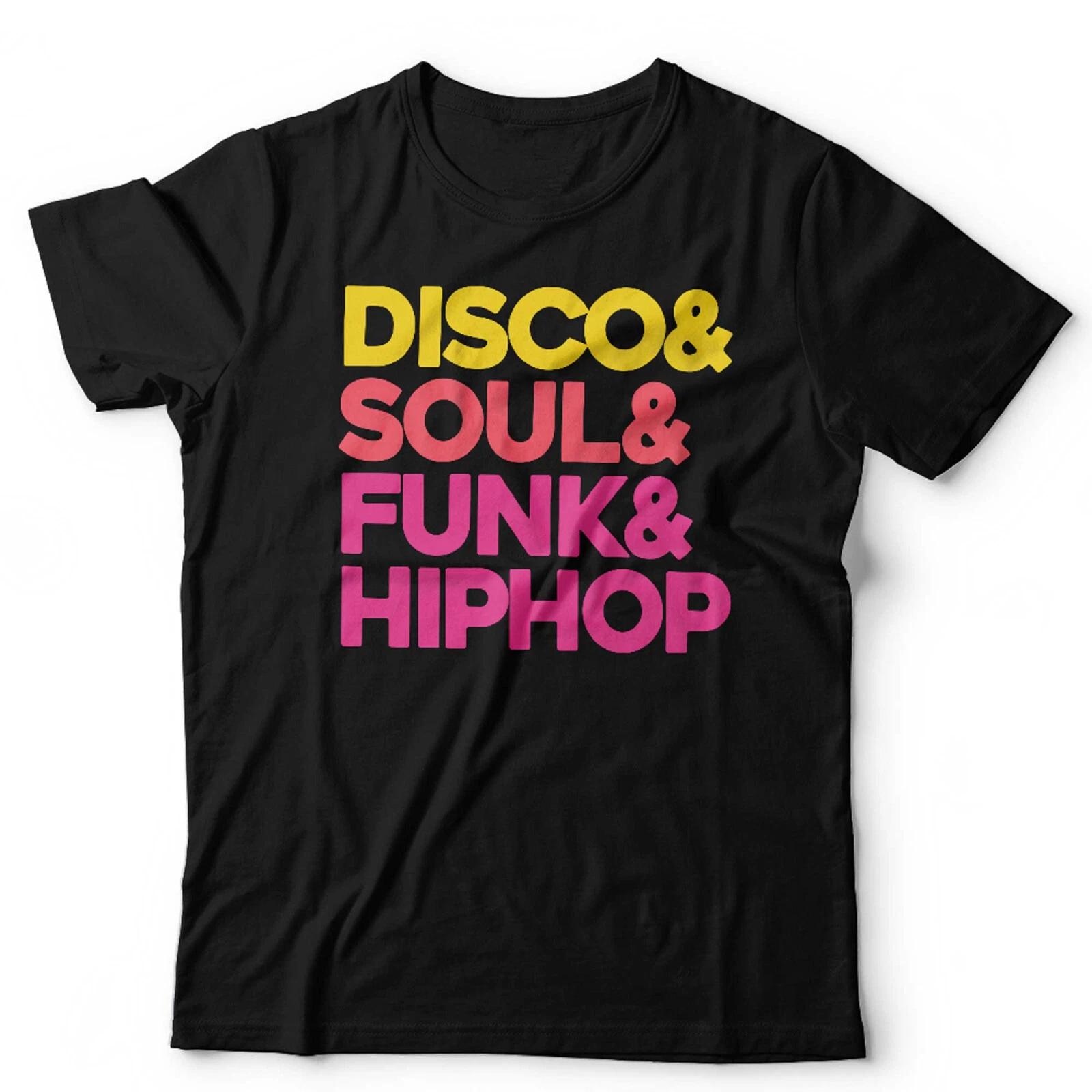 Disco Soul Funk Hip Hop Unisex & Kids T Shirt Music Lover Gift Vinyl Junkie S
