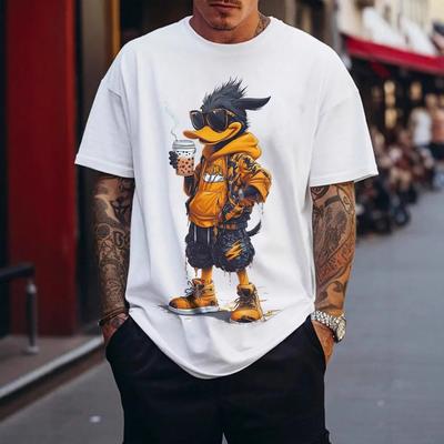 2025 ny basketmusik T lös tryckt herr sommar-t-shirt 100% bomull vacker stil intressant t-shirt