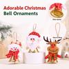 Christmas Ornament Set with Faceless Doll and Pendants, Hanging Decorations for Christmas Tree