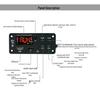 Car Audio Bluetooth 5.0 MP3 Decoder Module with Color Screen Display