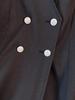 Plus Size Women's Mid-Length Korean Style Slimming Windbreaker Jacket for Autumn/Winter