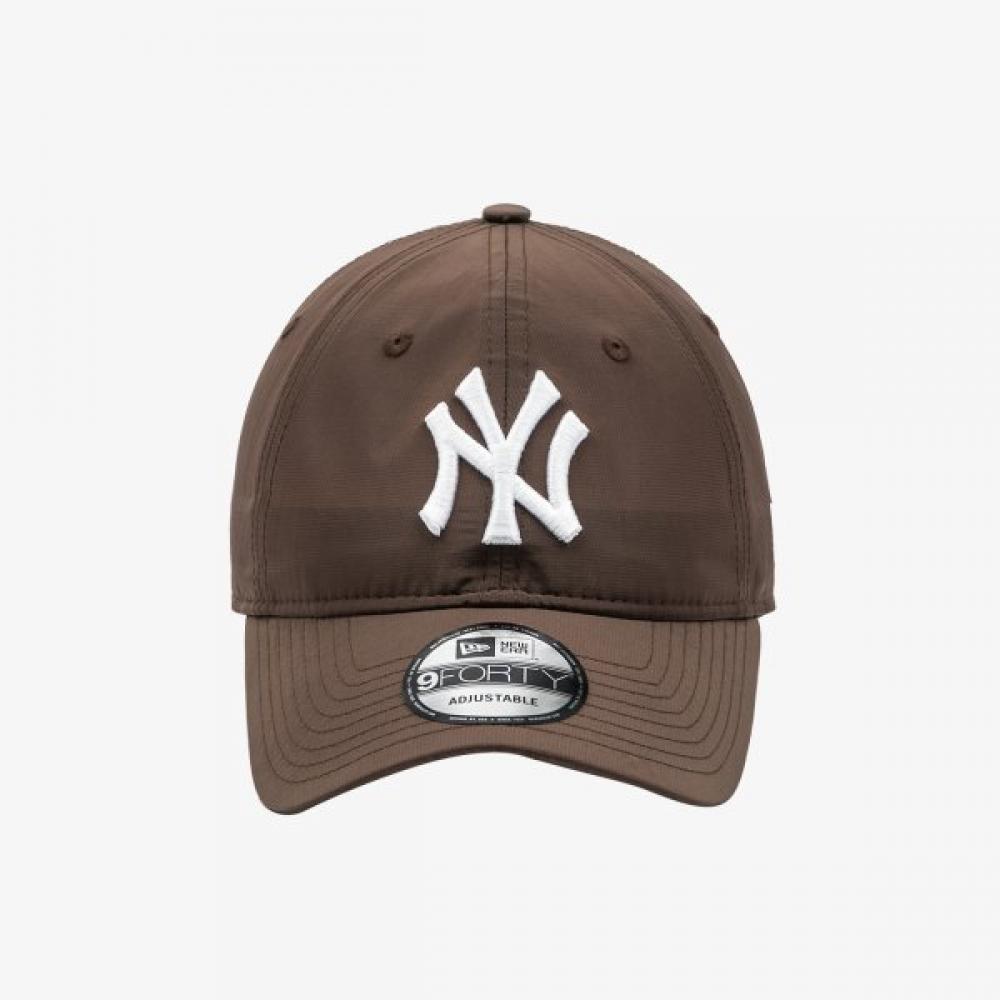 New Era Mlb New York Yankees Nylon Metal Unstructured Ballcap Chocolate 14561849
