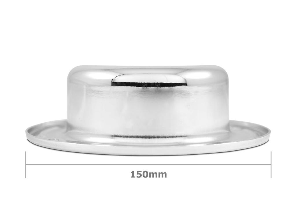 TRISTAR'S [Hino Grand Profile Air Loop Profia 17 Profia] Plated Front Hub Cap, Center Cap, Left and Right Set