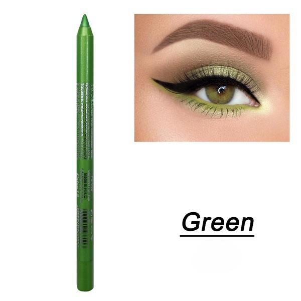 MultiColor Shimmery Eyeliner Pencil Gel Eyeliner 4-in-1 Colored Eyeliner Eye Shadow and Eyebrow Pencil Waterproof and Long Lasting