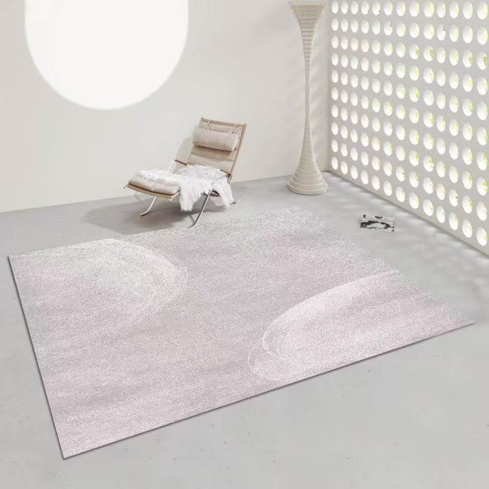 

2025 Winter New Warm Plush Rug High-Quality Faux Cashmere Non-slip Carpet Creative Living Room Bedroom Cozy Home Decor Carpets 80x120cm