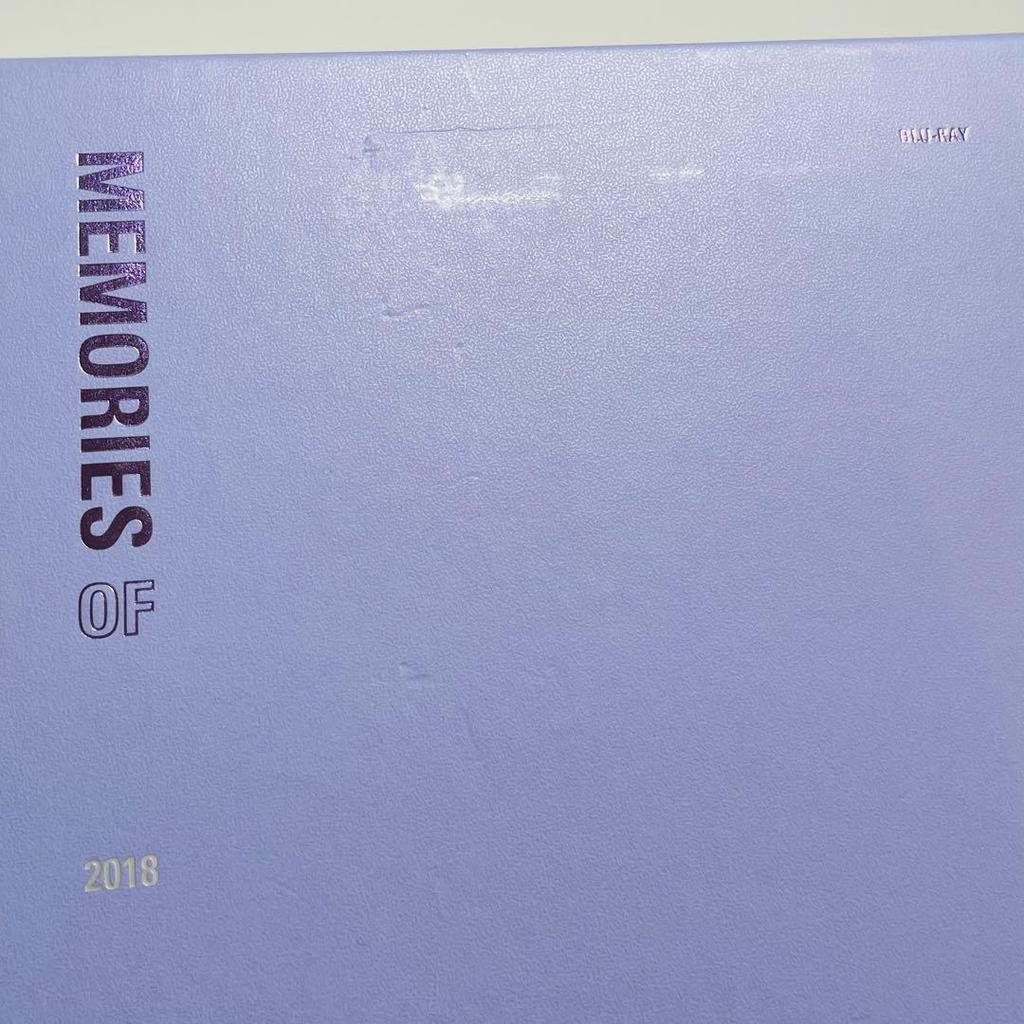 [USED] Jin BTS MEMORIES of 2018 Blu-ray with Japanese subtitles