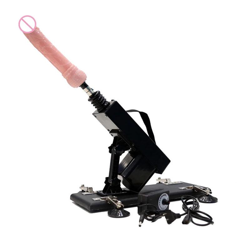 Automatische Telescopische Sexmachine, Sterke Kracht, Handzame Vibrator Massage Gun, Dildo en Erotische Accessoires voor Volwassenen