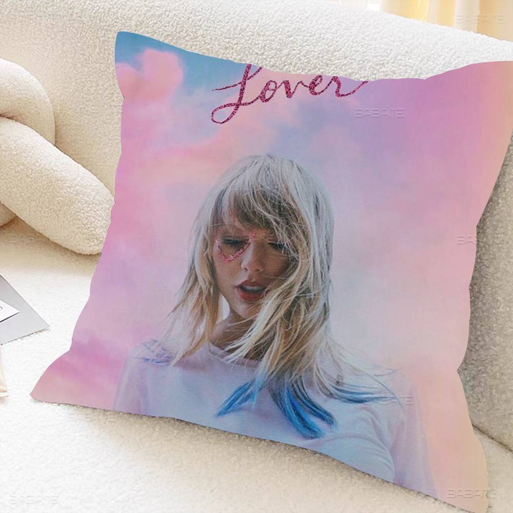 T-Taylor-Swifts Singer Pillowcase Toon Gift Cushion Cover Bedroom Home Sofa Chair Seat Decor Pillow Case