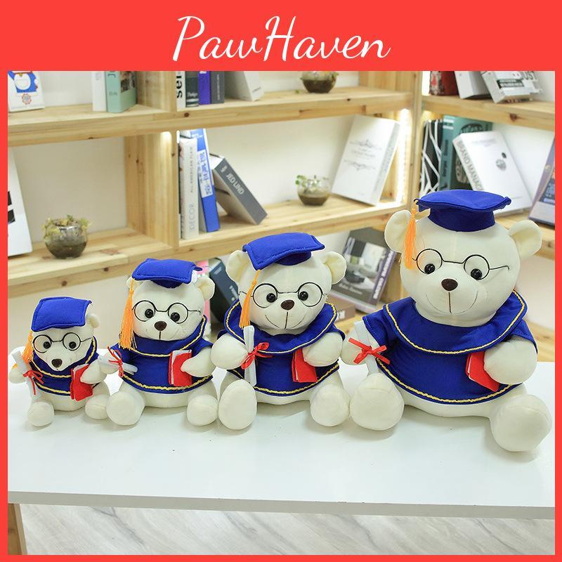 Dr Gift Graduation Teddy Bear Plush Toy Cartoon Stuffed Doll Gift Decoration