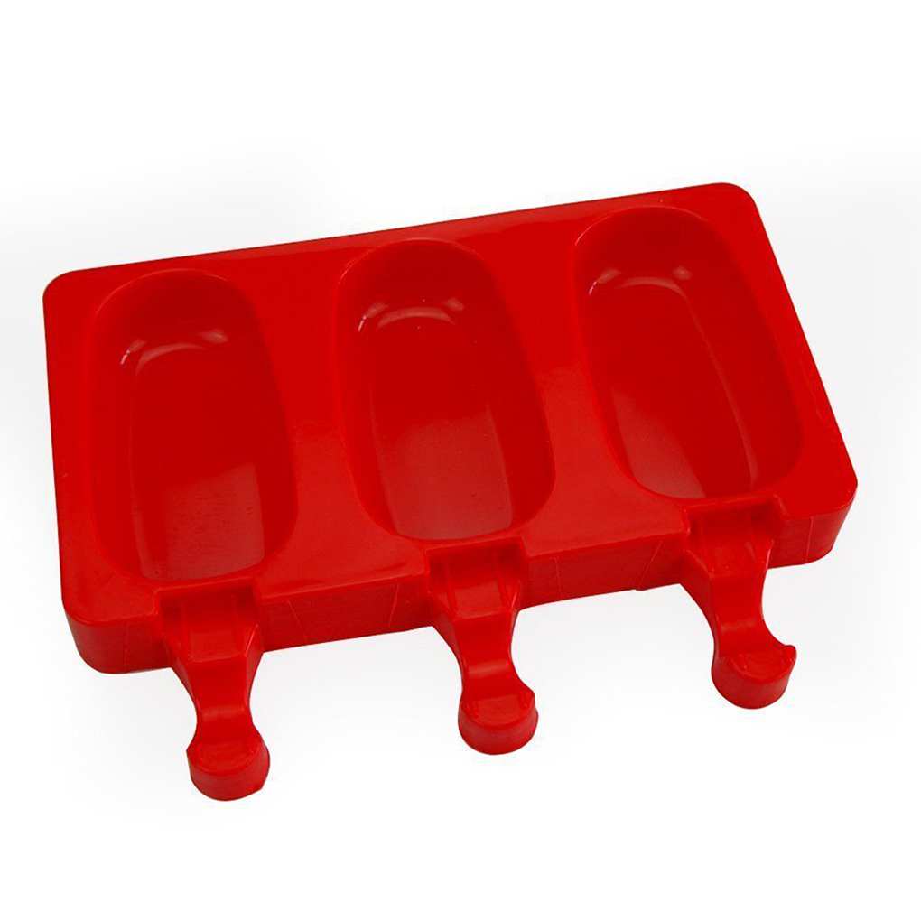Silicone Ice Cream Jelly Lolly Pop Maker Mould Cake Bake Mold Kitchen