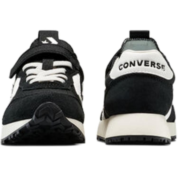 Converse Omega Trainer EasyOn PS Black Vintage White Kids Sneakers Egret A13095C
