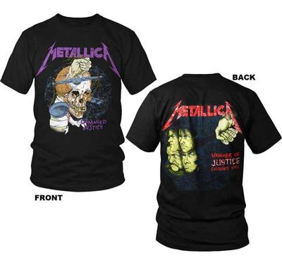 Metallica Harvester of Sorrow  (doppia faccia) Magliette unisex