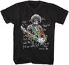 Vintage Rock Tops Jimi Hendrix Rock Musiciant Shirt 90s Y2k Tee Print Cotton Tshirts Casual Loose T Shirt Fans Gift Unisex
