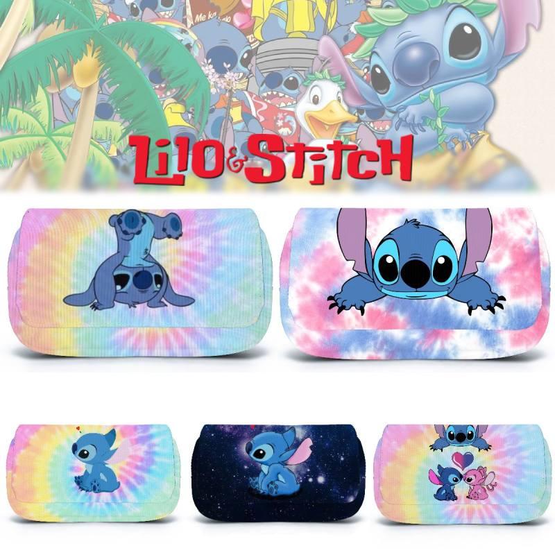 Stitch Character Pencil Case For Students Breathable And Popular 20-35l Capacity