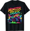 Cool Monster Truck Art for Men Women Kids Monster Truck Unisex T-Shirt