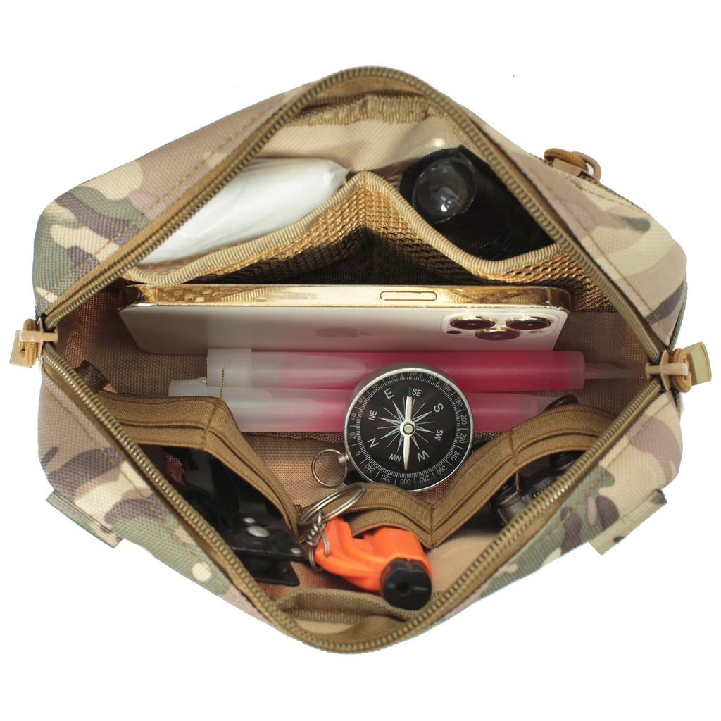 Molle EDC Pouch Outdoor First Aid Kit Pouch Waist Pack Emergency EMT Utility Tool Pouch Hunting Bag For Hunting Hiking