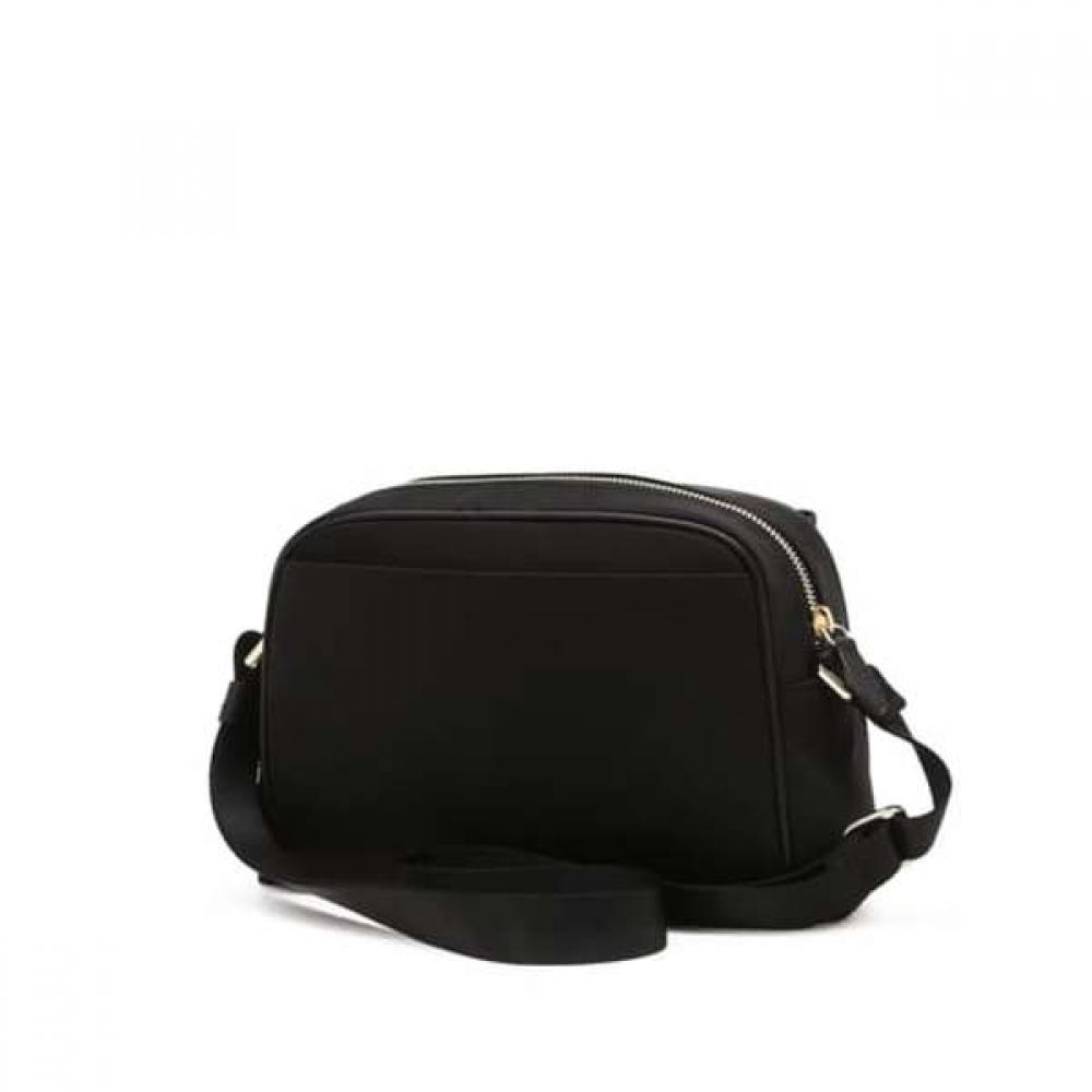 Daks Black Shirring Point Nylon Crossbody Bag Dd Detail Dcba6f346bk