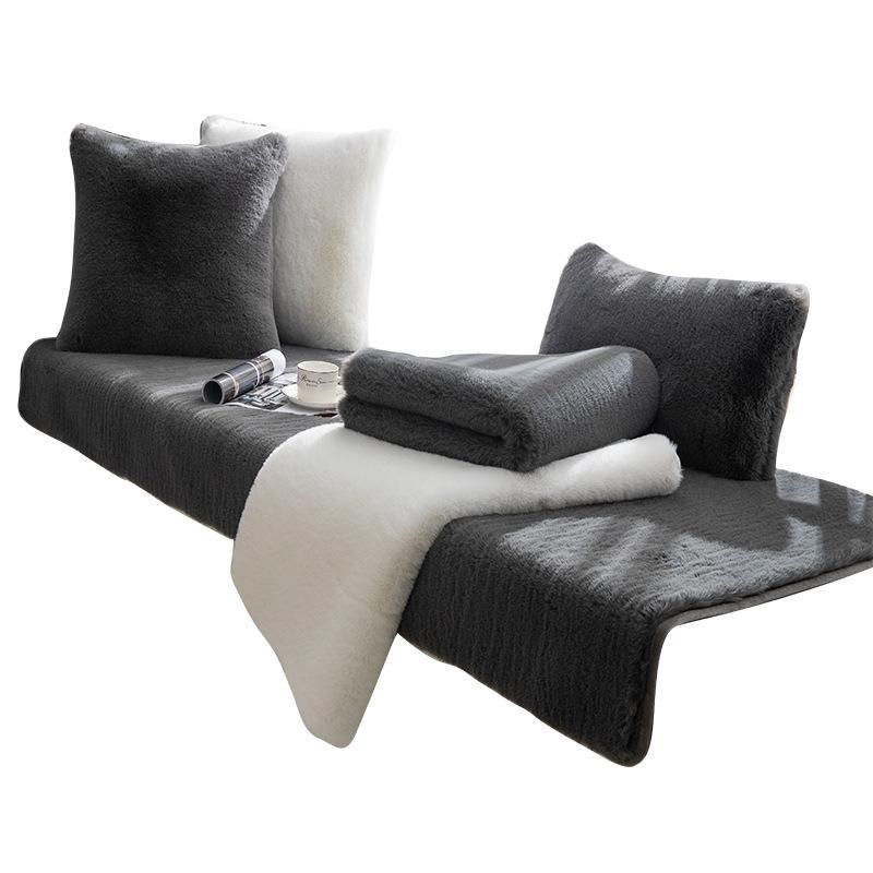 Cuscino da Finestra Cuscino da Davanzale Cuscino in Peluche per Balcone Coperta da Finestra per Camera da Letto Universale Quattro Stagioni Tappetino Tatami