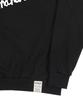 GRAVER [Unisex] Drawing Logo Smile Sweatshirt_Black