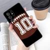 Number 10 Football phone case Cover For Samsung Galaxy S24 S25 Ultra S21 S22 Ultra S10E Note 10 Plus Note 20 FE S23