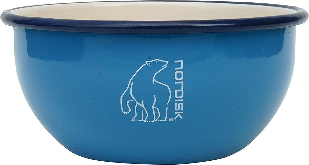 

NORDISK Outdoor Camping Bowl Enamel Madam Blue Bowl MADAM BLA PLATE Sky Blue Japanese 10421005 [Genuine Product]