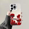 Aphex Twin Logo Art Phone Case For iPhone 16,15,14,13,12,11,Pro,Max,Plus,Mini,XS,SE Anti Fall Gray Silver Matte Hard Bumper