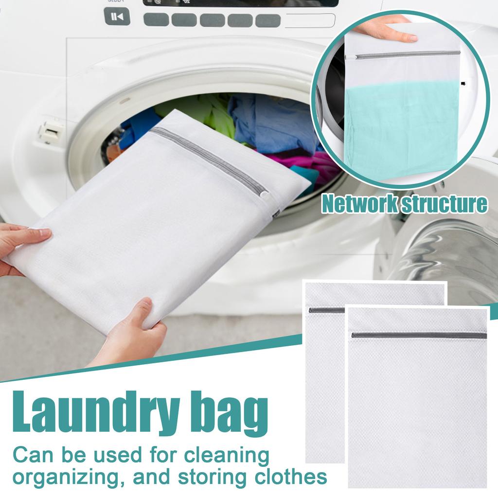 Spacious And Mesh Bag (16 X 20 Inches) - Protects Delicate Items, Fine Mesh For Even Washing And Drying, Zipper, Machine Washable, Perfect