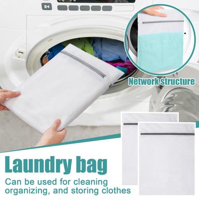 Spacious And Mesh Bag (16 X 20 Inches) - Protects Delicate Items, Fine Mesh For Even Washing And Drying, Zipper, Machine Washable, Perfect