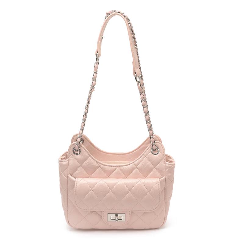 OGAR Quilted Chain Shoulder Bag Medium