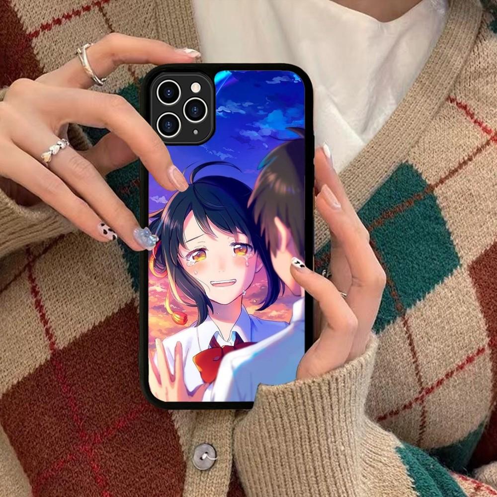 Anime Your Name Phone Case Silicone PC+TPU For For IPhone 11 12 13 14 15 16 Plus Pro Max Cover