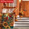 2D Flat, 2D Flat Red Bishop Sunflower Bird House Thanksgiving Garden Flag_1 (1)- Outdoor Garden Flag Double-sided Home Decoration Courtyard Decoration