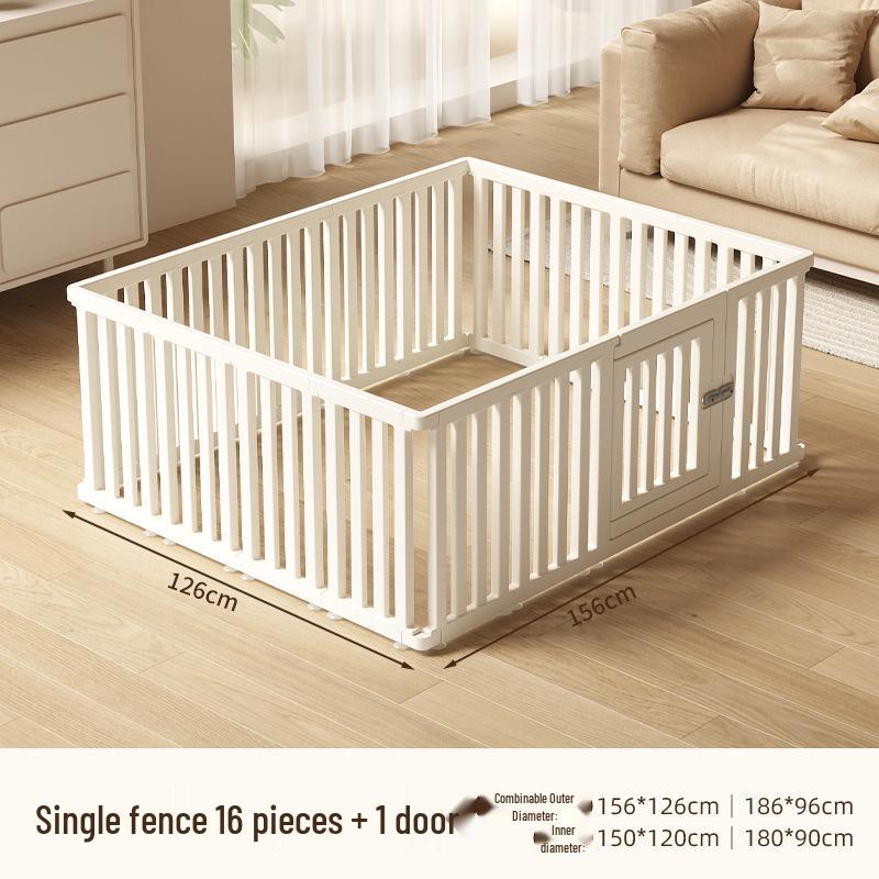 Indoor Pet Fence: Easy Assembly Puppy Barrier for Small Dogs - Suitable for Bedroom, Living Room, Bathroom